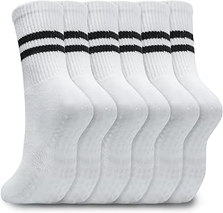 Women’s Non-Slip Pilates Socks for Yoga and Workout