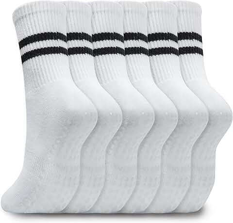 Women’s Non-Slip Pilates Socks for Yoga and Workout