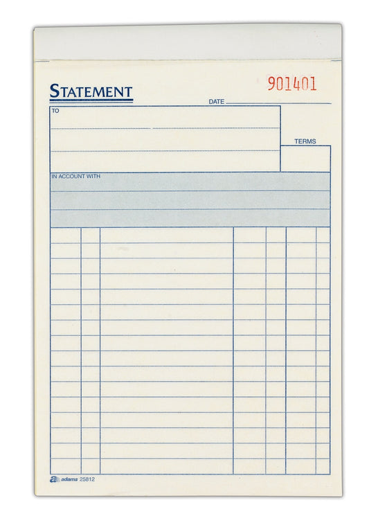 All-Purpose Statement Book, 2-Part, 50 Sets