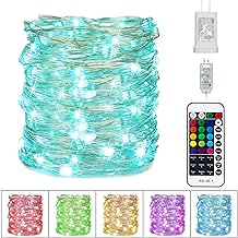 33 ft Color Changing Fairy String Lights with Remote and Timer