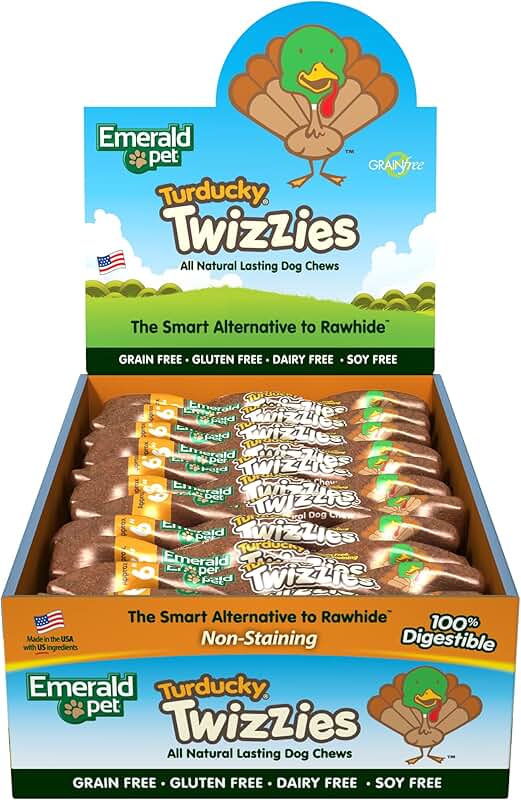 Natural Dog Chew Treats, 30 Count