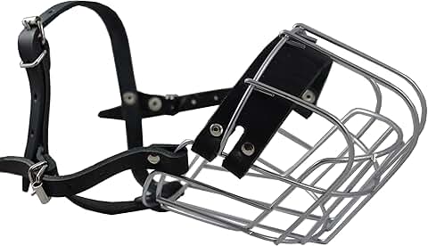 Dog Muzzle for Rottweiler Female, 14" Circumference