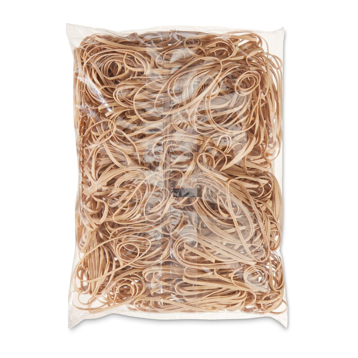Set of 1800 tan rubber bands, size 33