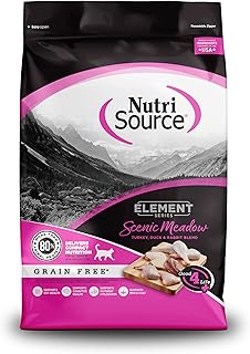 Dry Cat Food with Turkey, Duck & Rabbit, 4LB