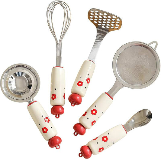 4-Piece Portable Stainless Steel Cookware Set for Camping