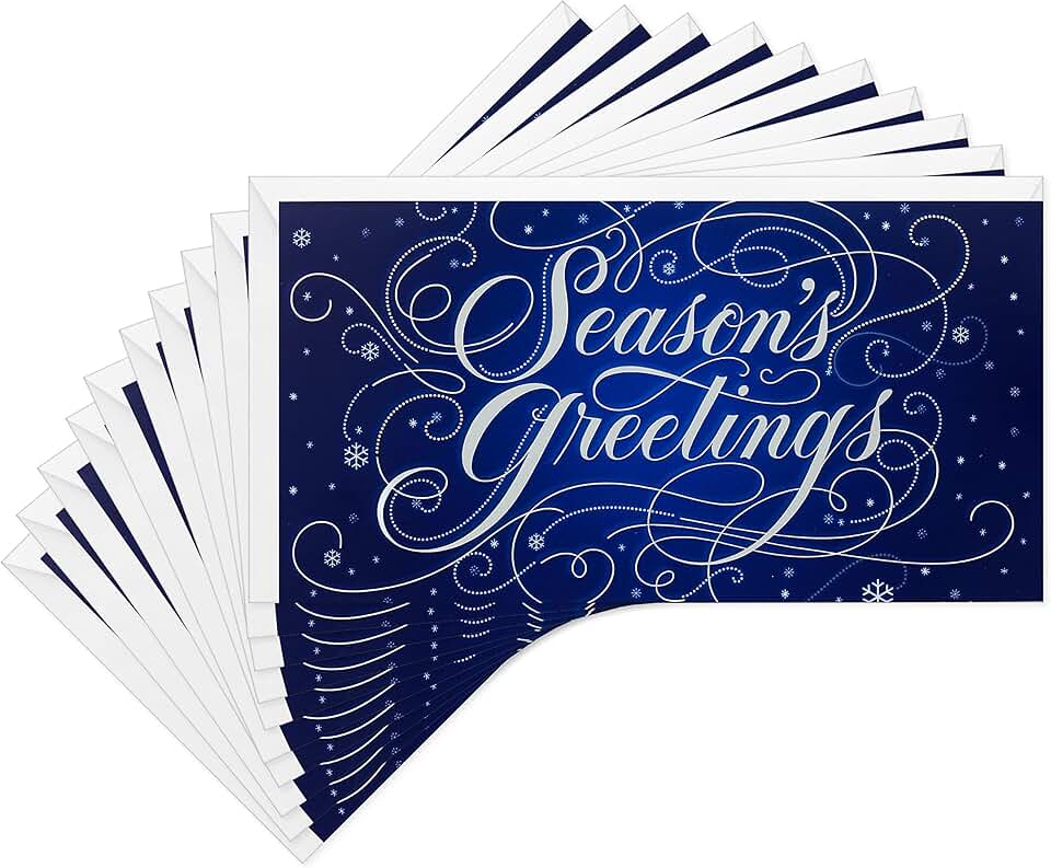 Set of 10 Christmas Money and Gift Card Holders