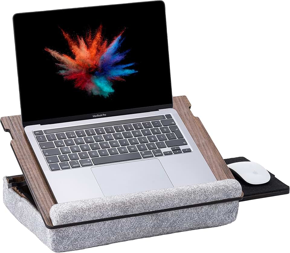 Adjustable Cushion Lap Desk for Laptop and Work
