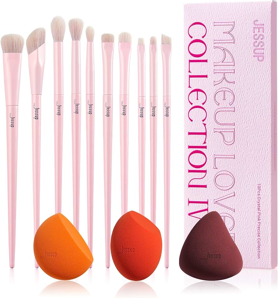 Eyeshadow and Makeup Sponge Brush Set