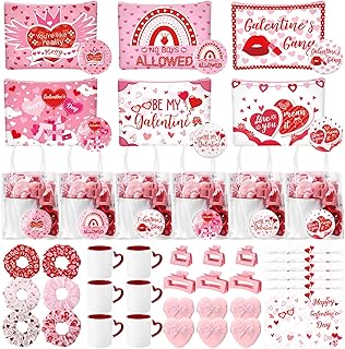 Galentine's Day Gift Set with Accessories and Cards
