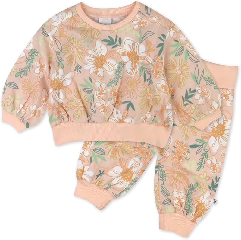 Organic Cotton Toddler Sweatshirt and Pants Set