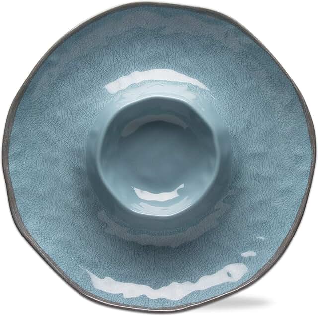 15x15 inch Cracked Glazed Melamine Serveware