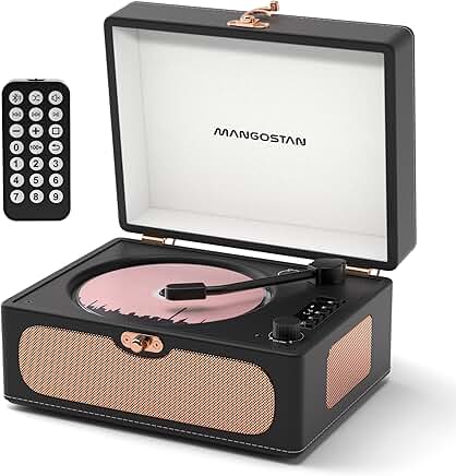 Portable CD Player with Speakers and Bluetooth