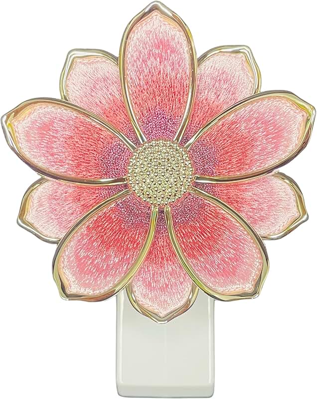 Adjustable Flower Embroidery Wallflower Scent Plug