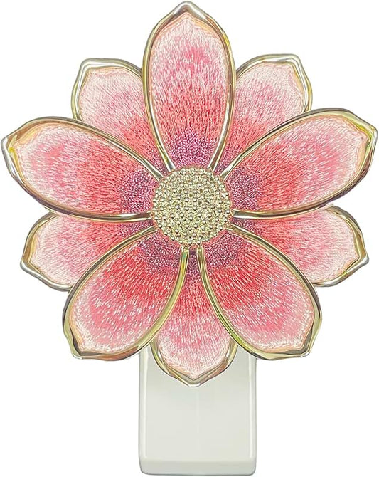 Adjustable Flower Embroidery Wallflower Scent Plug