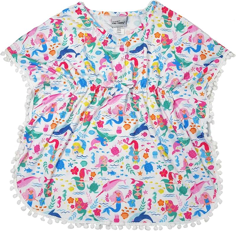 Girls' UPF 50+ Beach Cover-up