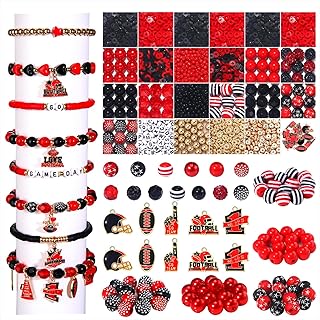 Game Day Beads Kit for DIY Bracelets and Jewelry