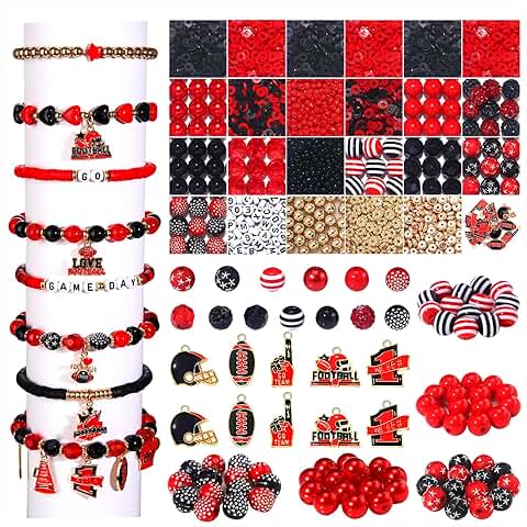 Game Day Beads Kit for DIY Bracelets and Jewelry