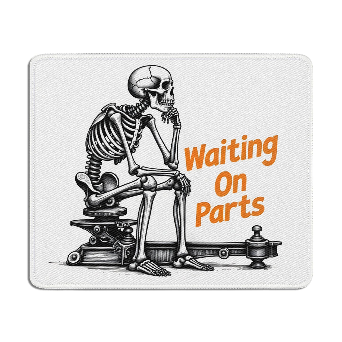 Gothic Skeleton Mouse Pad for Office and Home