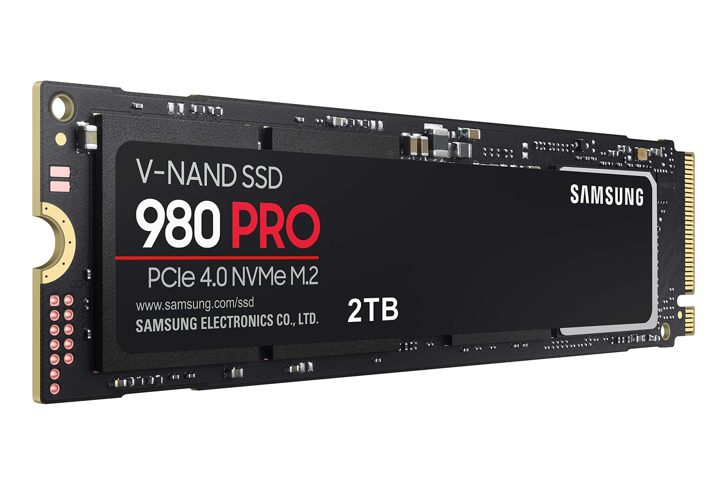 980 PRO SSD 2TB PCIe NVMe Gen 4 Gaming M.2 Internal Solid State Hard Drive Memory Card, Maximum Speed, Thermal Control, MZ-V8P2T0B