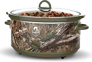 7 Quart Oval Slow Cooker in Camo Green