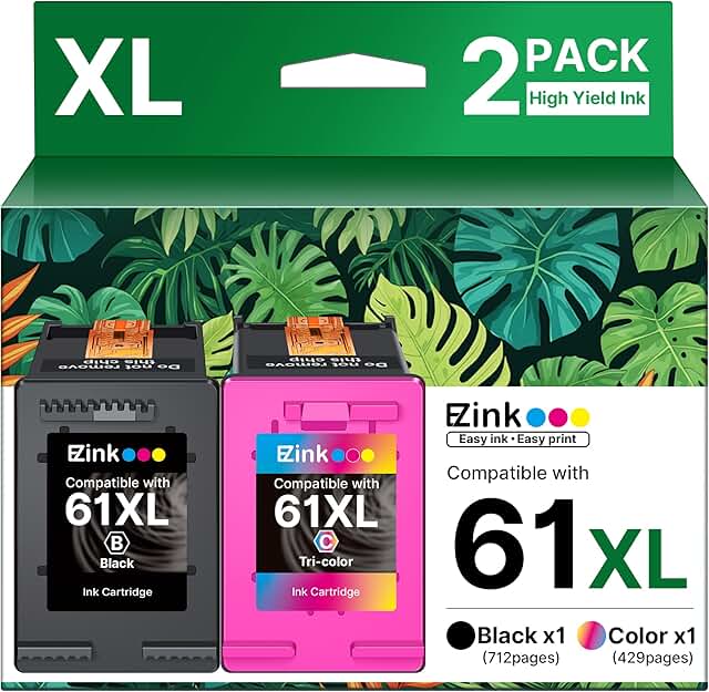 High-Yield Remanufactured Ink Cartridge Set