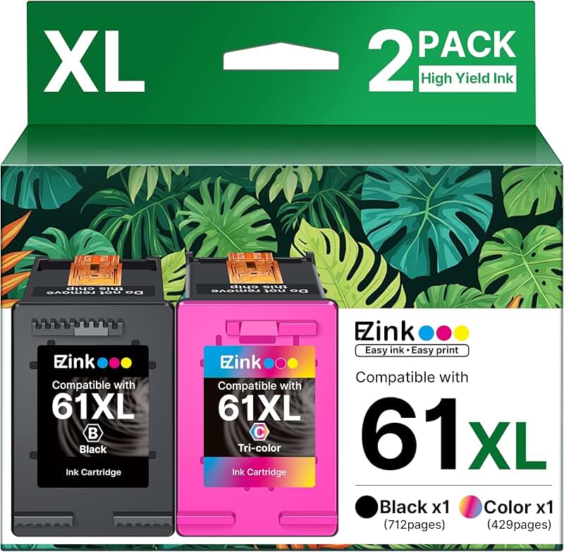 High-Yield Remanufactured Ink Cartridge Set