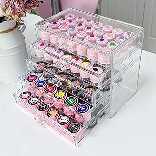 Five-Tier Nail Art and Jewelry Storage Box