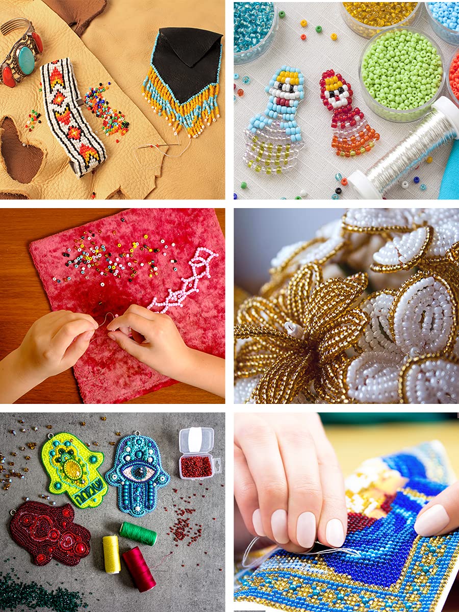 Small Multicolor Seed Beads for Jewelry Making