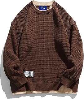 Men's Oversized Casual Soft Pullover Sweater