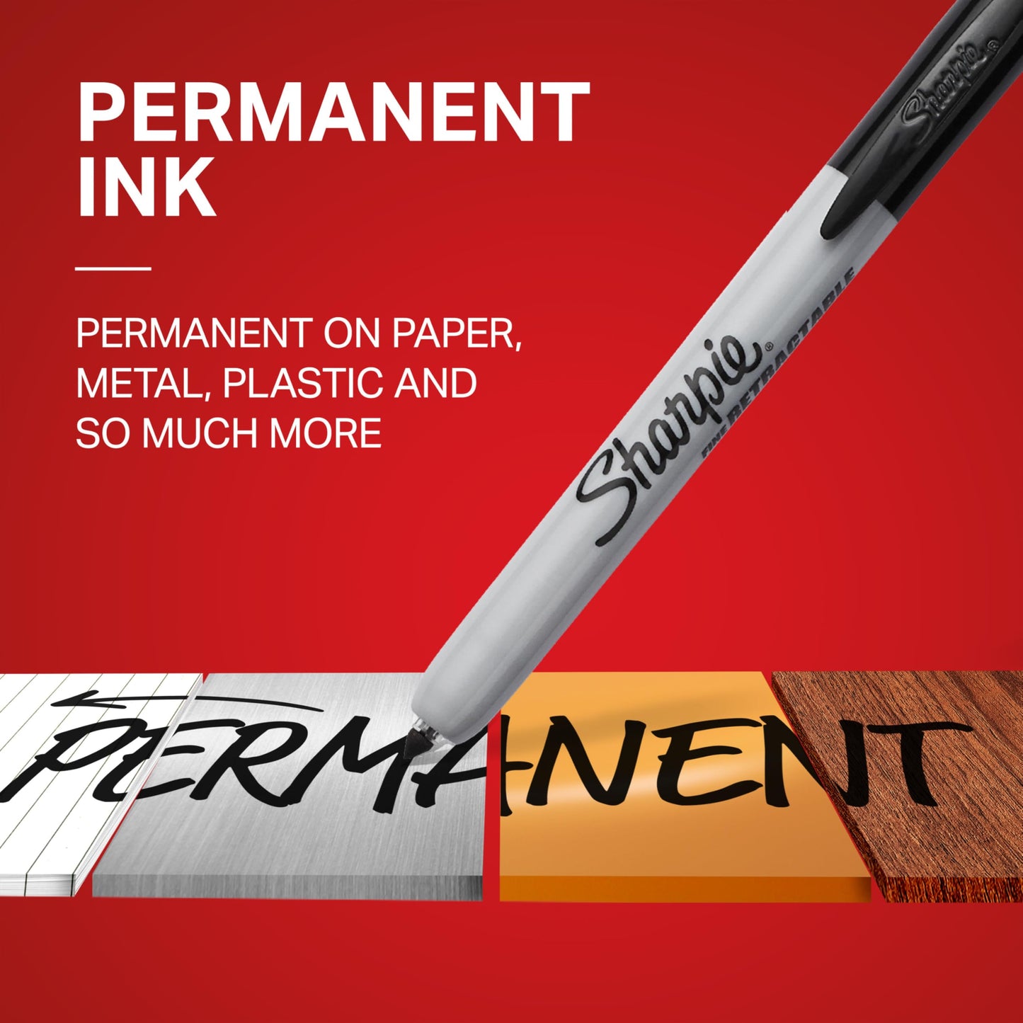 12 Assorted Fine Tip Permanent Markers
