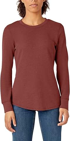 Long Sleeve Thermal Shirt for Plus Size Women