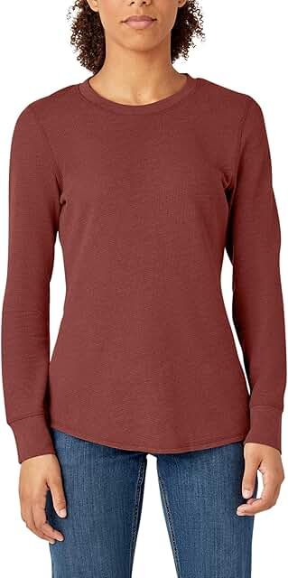 Long Sleeve Thermal Shirt for Plus Size Women