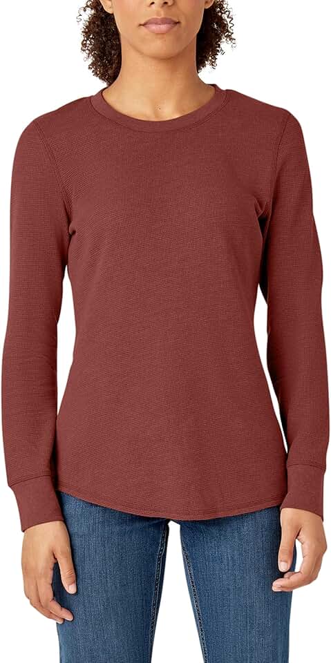 Long Sleeve Thermal Shirt for Plus Size Women