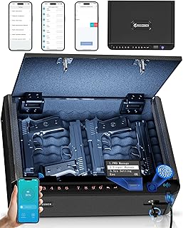 Smart Gun Safe with Biometric and Keypad Access