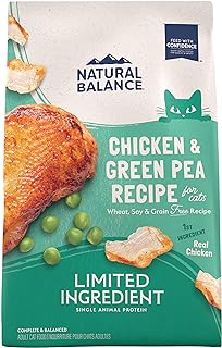 Limited Ingredient Grain-Free Dry Cat Food with Chicken and Green Pea