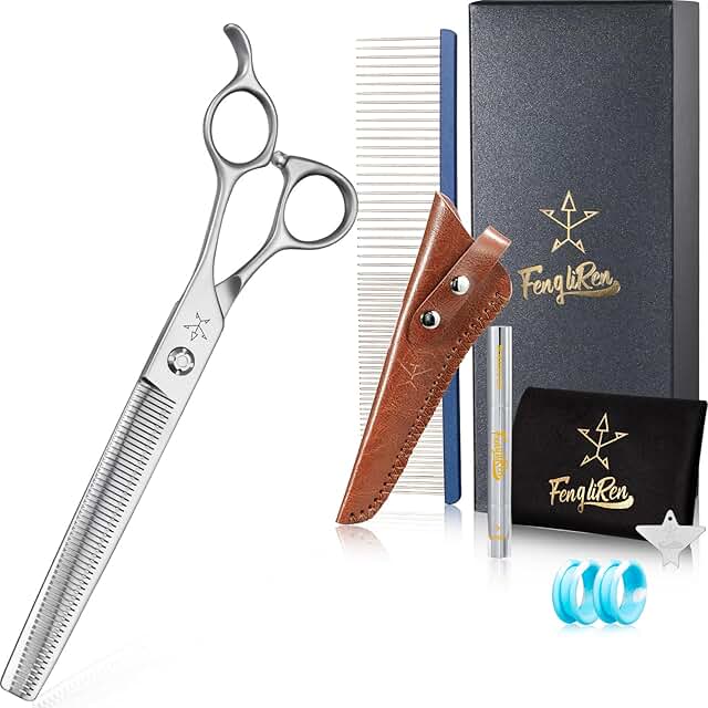 Professional Dog Grooming Thinning and Texturizing Shears