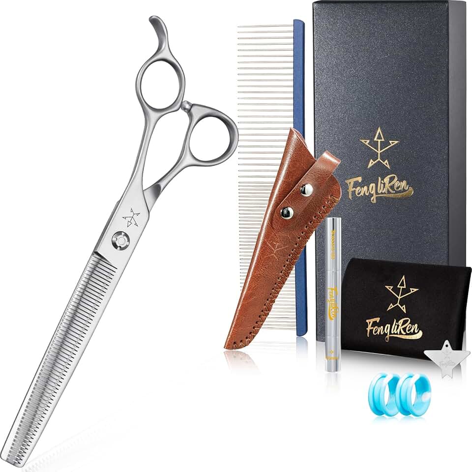 Professional Dog Grooming Thinning and Texturizing Shears