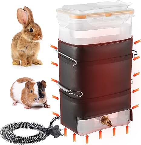 4 Pack Heated Water Bottles for Small Pets