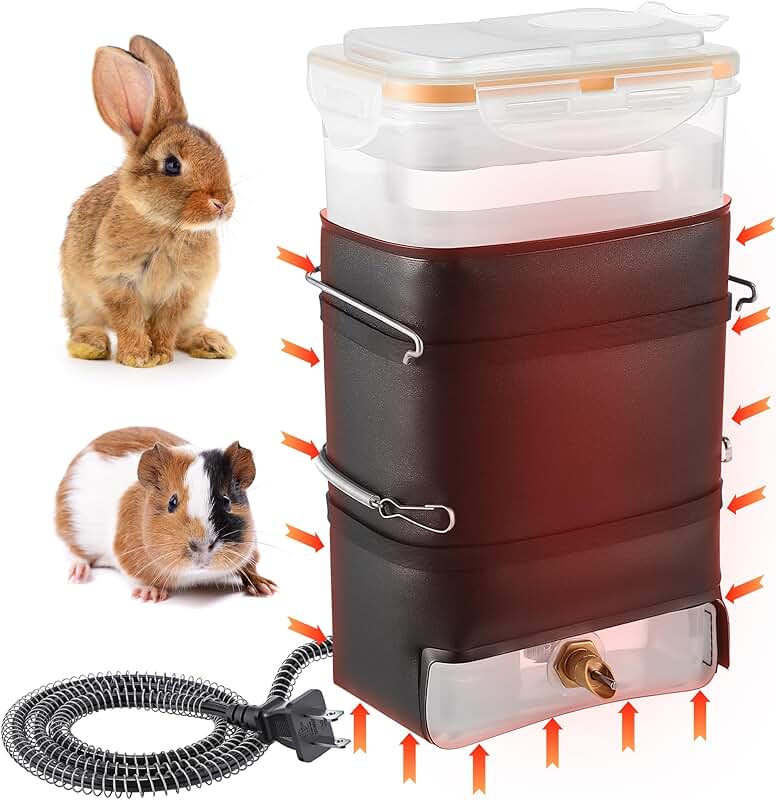 4 Pack Heated Water Bottles for Small Pets
