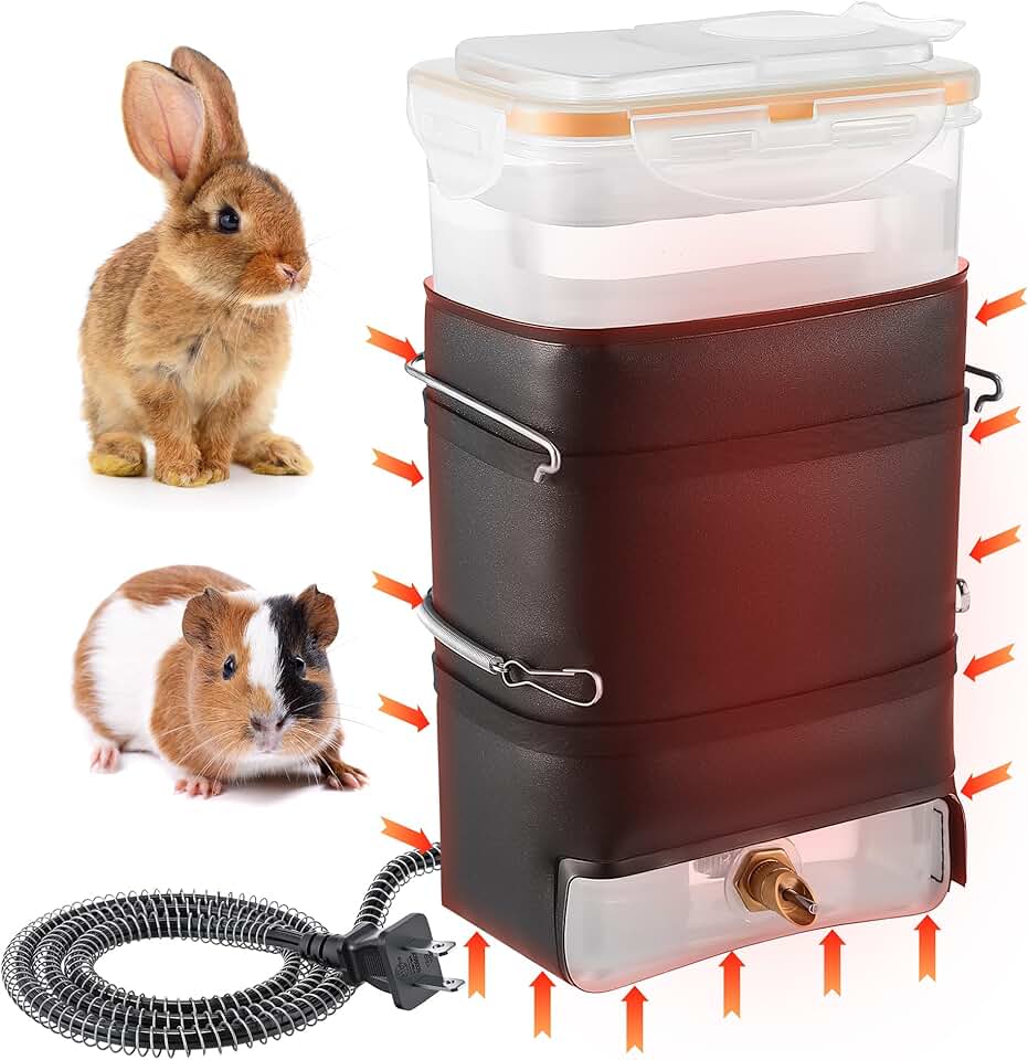 4 Pack Heated Water Bottles for Small Pets