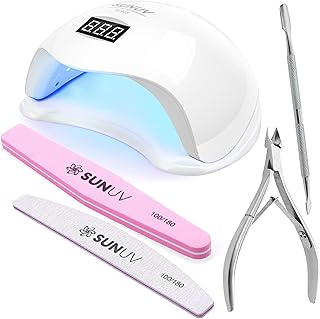 UV LED Nail Lamp with Nail Care Tools Set
