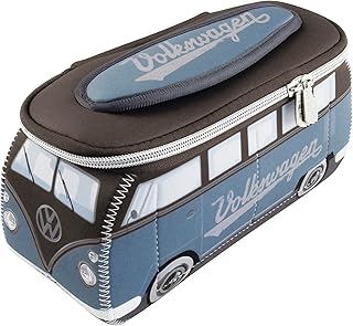 Neoprene Travel Makeup Bag with Bus Design