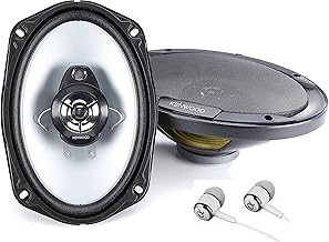 Pair of 6x9 3-Way Car Speakers, 800W Max