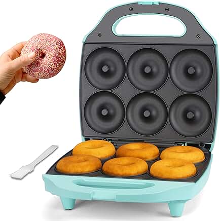 Mini Donut Maker for Home, 6 x 3'' Donut Pan