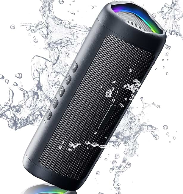 Wireless Waterproof Bluetooth Speaker for Home and Outdoors