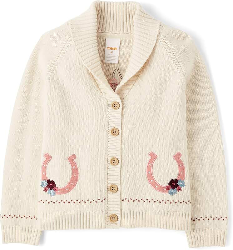 Long Sleeve Cardigan for Baby Girls and Toddlers
