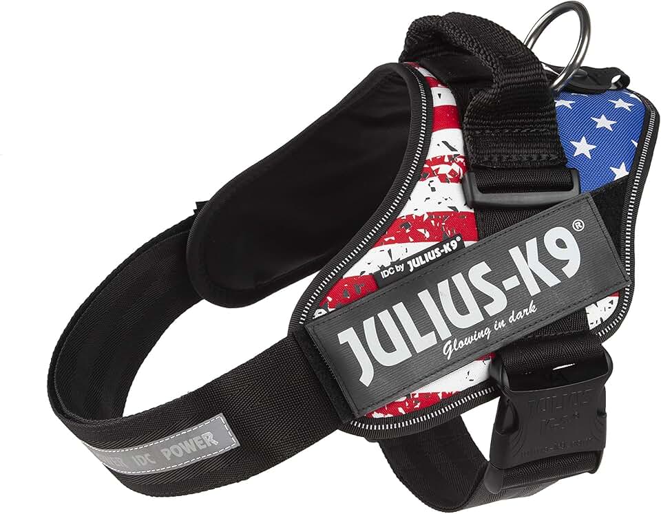 Large Power Harness with USA Flag