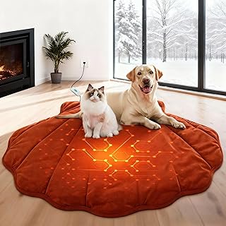 Shell-Shaped Dog and Cat Heating Pad