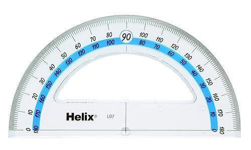Shatter-Resistant 6-Inch 180° Protractor
