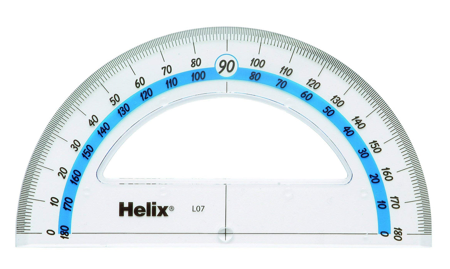 Shatter-Resistant 6-Inch 180° Protractor